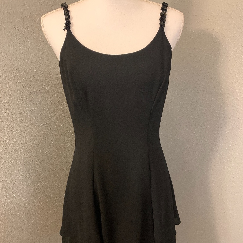 Juniors Rampage Black Formal Dress